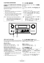 Предварительный просмотр 7 страницы Denon AVR-2808 Service Manual