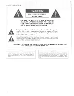 Предварительный просмотр 2 страницы Denon AVR-3200 Operating Instructions Manual