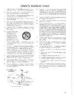 Предварительный просмотр 3 страницы Denon AVR-3200 Operating Instructions Manual