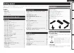 Предварительный просмотр 5 страницы Denon AVR-3311 Owner'S Manual