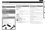 Предварительный просмотр 5 страницы Denon AVR-3312CI User Manual