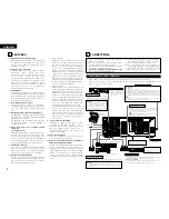 Предварительный просмотр 4 страницы Denon AVR 3802 Operating Instructions Manual