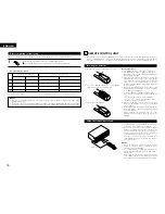 Предварительный просмотр 16 страницы Denon AVR 3802 Operating Instructions Manual