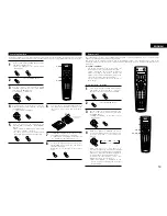 Предварительный просмотр 19 страницы Denon AVR 3802 Operating Instructions Manual