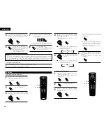 Предварительный просмотр 20 страницы Denon AVR 3802 Operating Instructions Manual