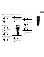 Предварительный просмотр 21 страницы Denon AVR 3802 Operating Instructions Manual