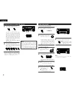 Предварительный просмотр 24 страницы Denon AVR 3802 Operating Instructions Manual