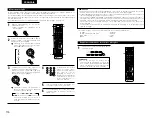 Preview for 116 page of Denon AVR-3803 Operating Instruction