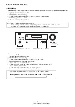 Предварительный просмотр 15 страницы Denon AVR-390 Service Manual