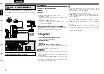 Предварительный просмотр 26 страницы Denon AVR-4310 Owner'S Manual