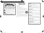 Предварительный просмотр 2 страницы Denon AVR-4311 Owner'S Manual