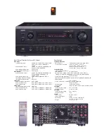 Предварительный просмотр 7 страницы Denon AVR-4800 Brochure & Specs