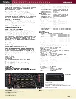 Preview for 2 page of Denon AVR-4802R Brochure & Specs