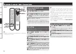 Preview for 38 page of Denon AVR-589 Owner'S Manual