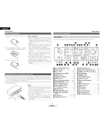 Preview for 6 page of Denon AVR-686 Operating Instructions Manual