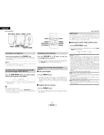 Preview for 20 page of Denon AVR-686 Operating Instructions Manual