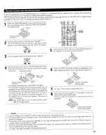 Предварительный просмотр 19 страницы Denon AVR-85 Operating Instructions Manual