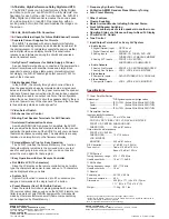 Предварительный просмотр 2 страницы Denon AVR-87 Datasheet