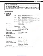 Предварительный просмотр 2 страницы Denon AVR-883 Service Manual