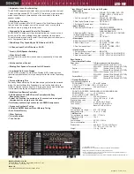 Предварительный просмотр 2 страницы Denon AVR-982 Brochure & Specs