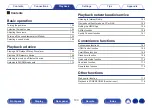 Preview for 103 page of Denon AVR-A110 Owner'S Manual