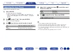 Preview for 146 page of Denon AVR-A110 Owner'S Manual