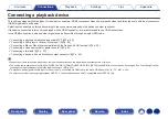 Preview for 87 page of Denon AVR-A1H Owner'S Manual