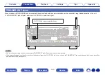 Preview for 100 page of Denon AVR-A1H Owner'S Manual