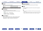 Preview for 259 page of Denon AVR-A1H Owner'S Manual