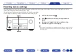 Preview for 318 page of Denon AVR-A1H Owner'S Manual