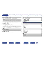 Предварительный просмотр 3 страницы Denon AVR-S510BT Owner'S Manual