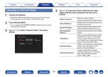 Preview for 85 page of Denon AVR-S710W Owner'S Manual