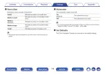 Preview for 148 page of Denon AVR-S710W Owner'S Manual