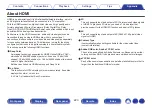 Preview for 220 page of Denon AVR-S730H Owner'S Manual