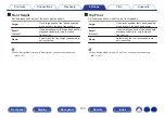 Предварительный просмотр 190 страницы Denon AVR-S970H Owner'S Manual