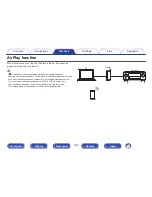 Предварительный просмотр 105 страницы Denon AVR-X1200W Owner'S Manual