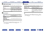 Preview for 164 page of Denon AVR-X1300W Owner'S Manual