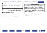 Preview for 236 page of Denon AVR-X1300W Owner'S Manual