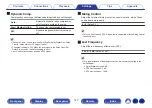 Preview for 147 page of Denon AVR-X1500H Owner'S Manual