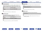 Preview for 148 page of Denon AVR-X1500H Owner'S Manual