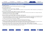 Preview for 216 page of Denon AVR-X1500H Owner'S Manual