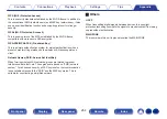 Preview for 256 page of Denon AVR-X1500H Owner'S Manual