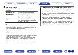 Preview for 206 page of Denon AVR-X1600H Owner'S Manual