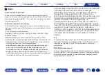 Предварительный просмотр 255 страницы Denon AVR-X1600H Owner'S Manual