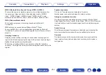 Предварительный просмотр 256 страницы Denon AVR-X1600H Owner'S Manual