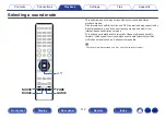 Preview for 112 page of Denon AVR-X2500H Owner'S Manual