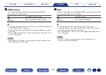 Preview for 162 page of Denon AVR-X2500H Owner'S Manual