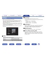 Preview for 201 page of Denon AVR-X3100W Owner'S Manual