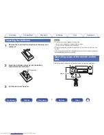 Предварительный просмотр 8 страницы Denon AVR-X3200W Owner'S Manual