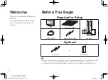 Preview for 2 page of Denon AVR-X3600H Quick Start Manual